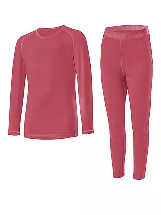 LÖFFLER | Ensemble de sous-vêtements fonctionnels pour enfants TRANSTEX® WARM | beere